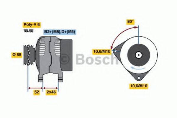 BOSCH 4193 Генератор