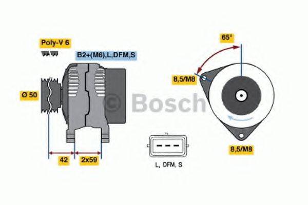 BOSCH 4195 Генератор