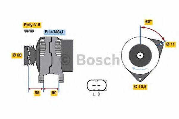 BOSCH 4282 Генератор
