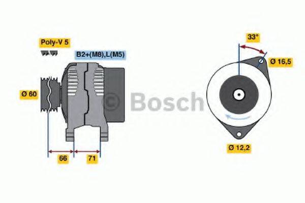 BOSCH 4201 Генератор