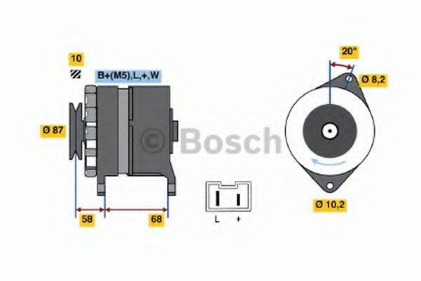 BOSCH 4206 Генератор