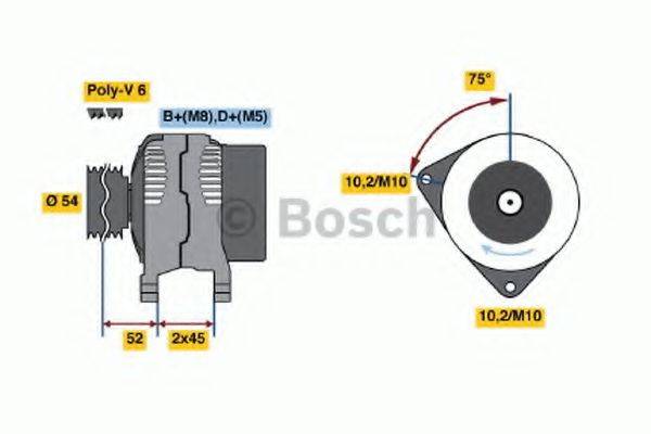 BOSCH 4207 Генератор