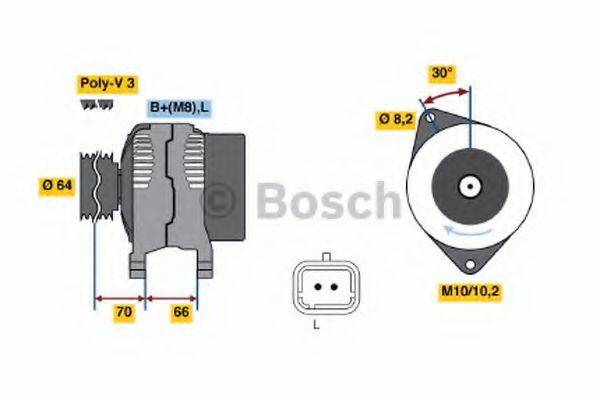 BOSCH 4213 Генератор
