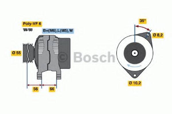 BOSCH 4214 Генератор