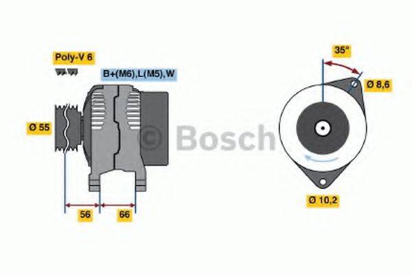 BOSCH 4221 Генератор