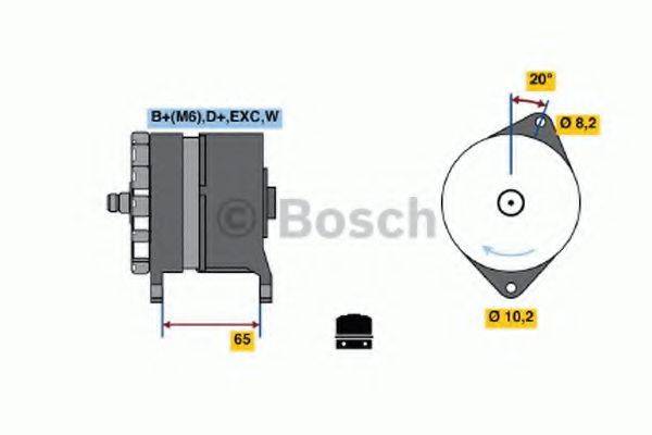 BOSCH 4225 Генератор