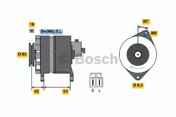 BOSCH 4227 Генератор