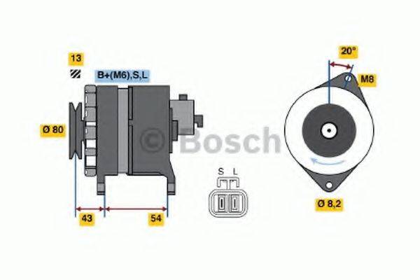 BOSCH 4231 Генератор
