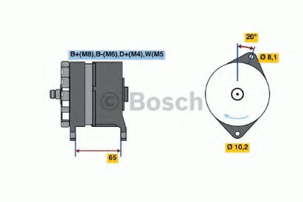 BOSCH 4235 Генератор
