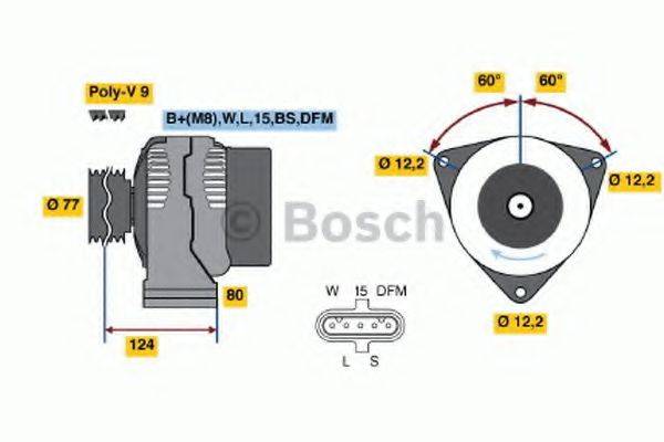 BOSCH 4239 Генератор
