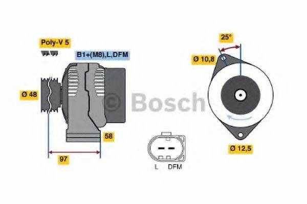 BOSCH 4247 Генератор