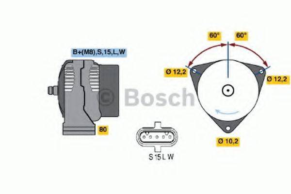 BOSCH 4259 Генератор
