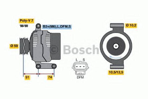 BOSCH 4265 Генератор