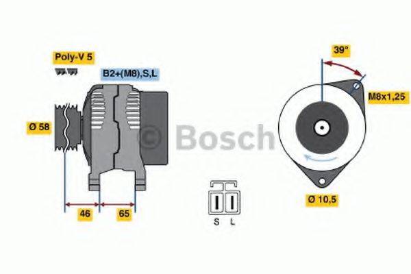 BOSCH 4268 Генератор