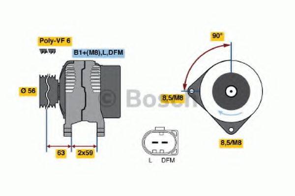 BOSCH 4281 Генератор