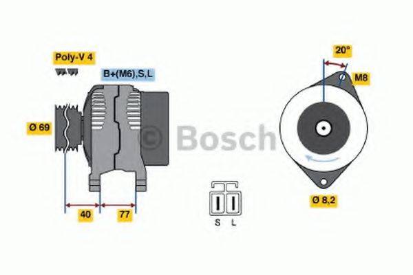 BOSCH 4290 Генератор