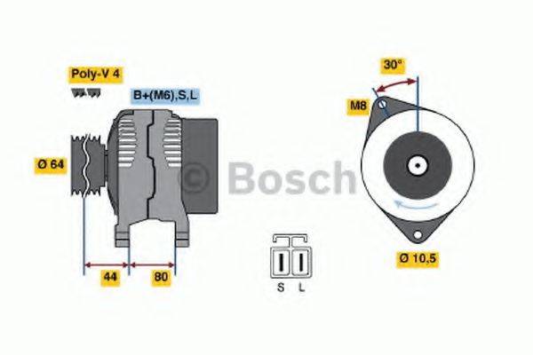 BOSCH 4294 Генератор