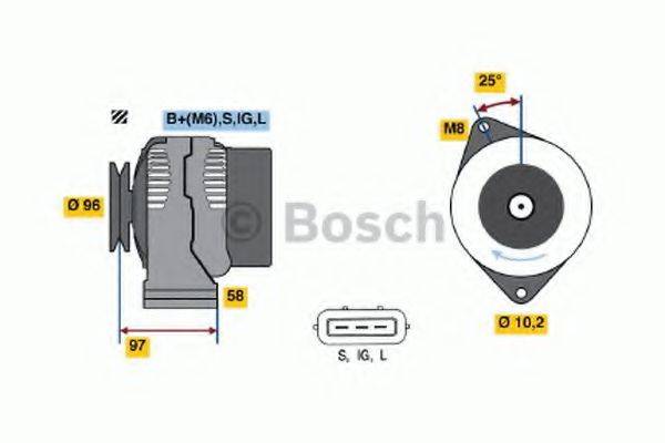 BOSCH 4302 Генератор