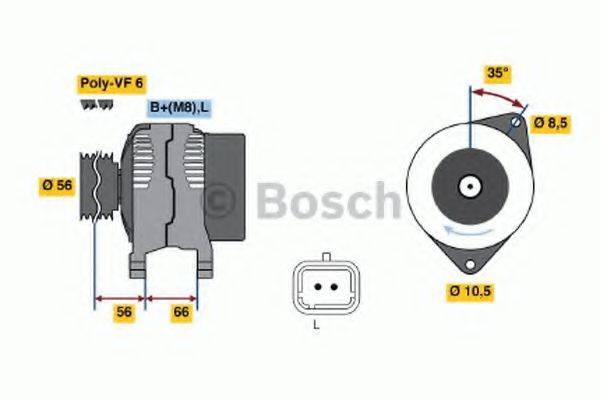 BOSCH 4309 Генератор
