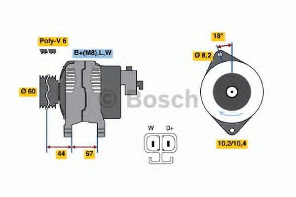 BOSCH 4310 Генератор