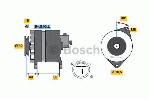 BOSCH 4312 Генератор