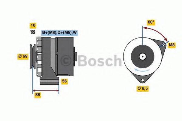 BOSCH 4330 Генератор