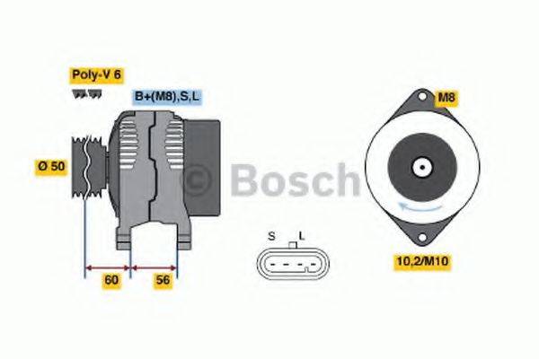 BOSCH 4395 Генератор