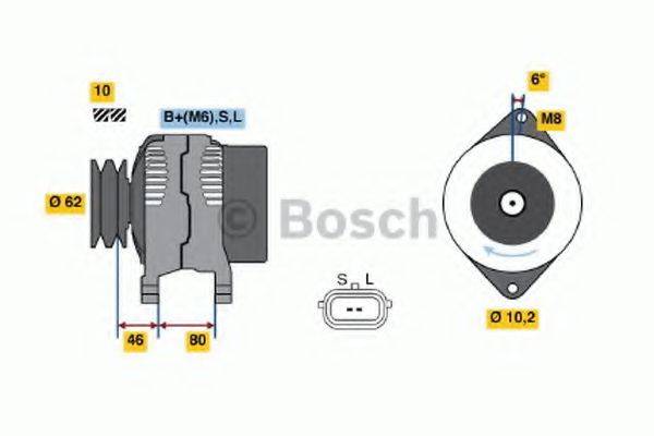 BOSCH 4405 Генератор