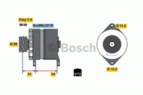 BOSCH 4428 Генератор
