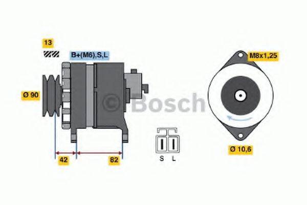 BOSCH 4429 Генератор