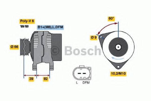 BOSCH 4433 Генератор