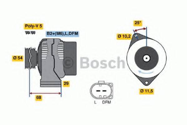 BOSCH 4449 Генератор