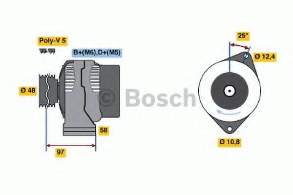 BOSCH 4462 Генератор