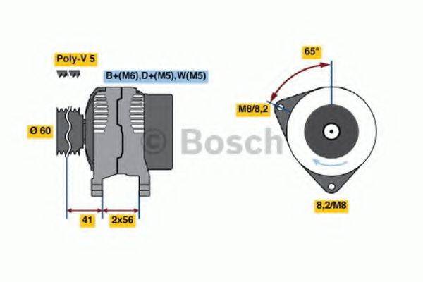 BOSCH 4463 Генератор