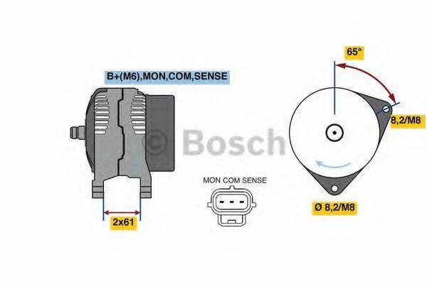 BOSCH 4465 Генератор