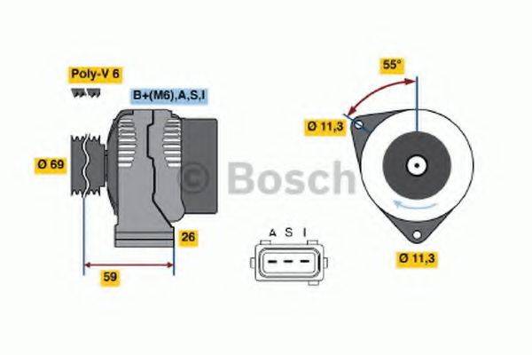 BOSCH 4469 Генератор