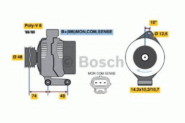 BOSCH 4470 Генератор