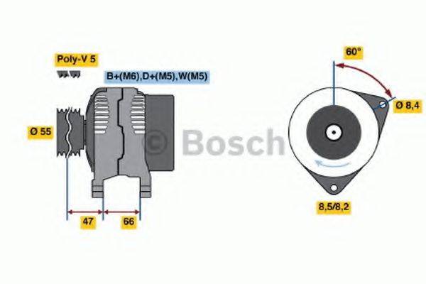 BOSCH 4474 Генератор