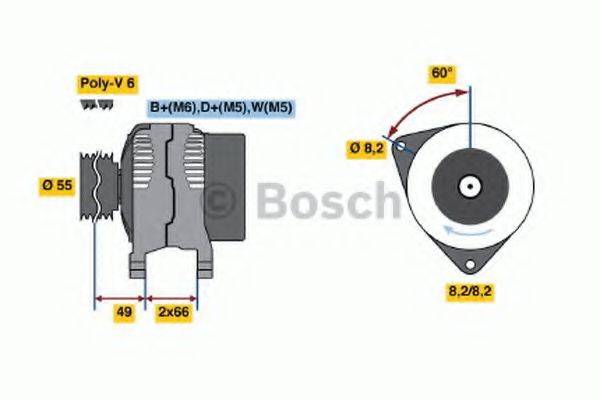 BOSCH 4477 Генератор