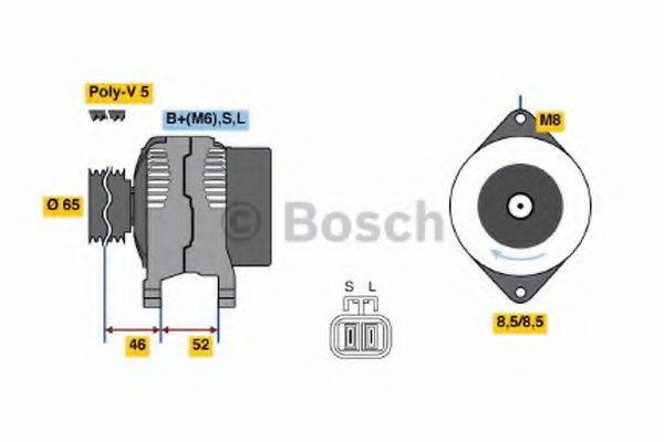 BOSCH 4481 Генератор