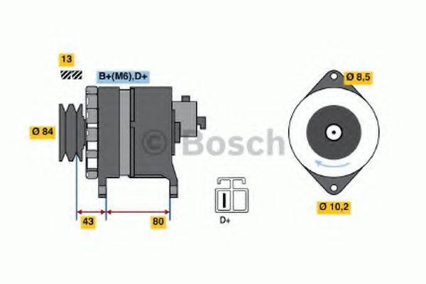 BOSCH 4494 Генератор