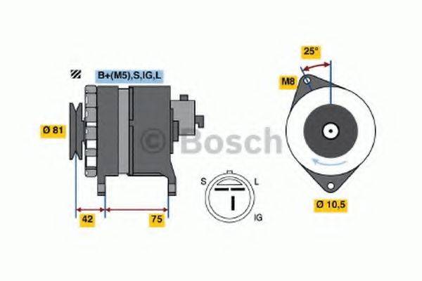 BOSCH 4499 Генератор