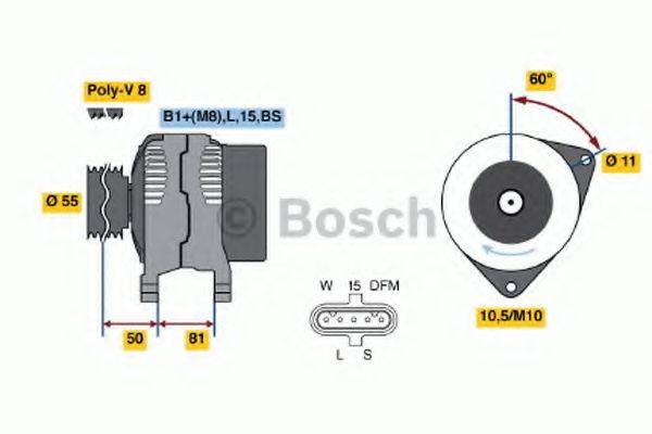 BOSCH 4543 Генератор