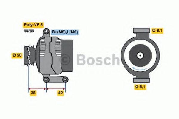 BOSCH 4518 Генератор