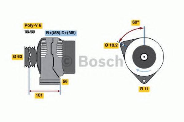 BOSCH 4519 Генератор