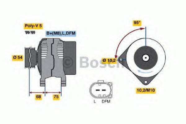 BOSCH 4525 Генератор