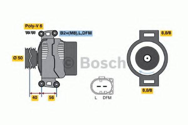 BOSCH 4542 Генератор