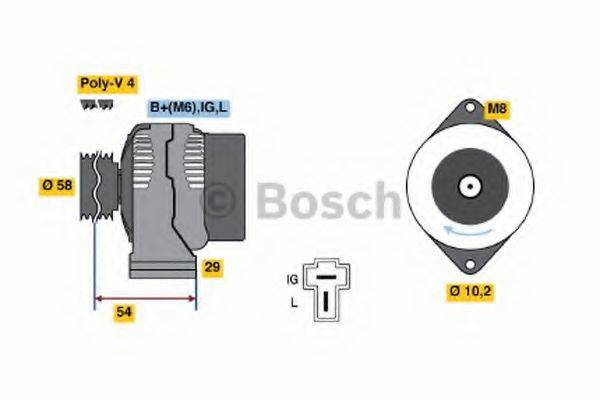 BOSCH 4546 Генератор