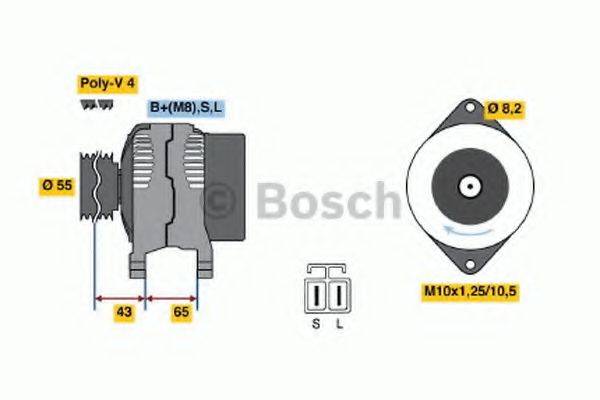 BOSCH 4551 Генератор