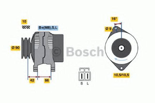 BOSCH 4552 Генератор